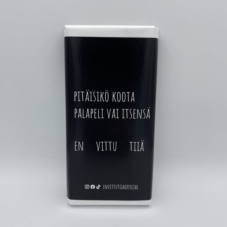 En vittu tiiä - Suklaalevyt 100g