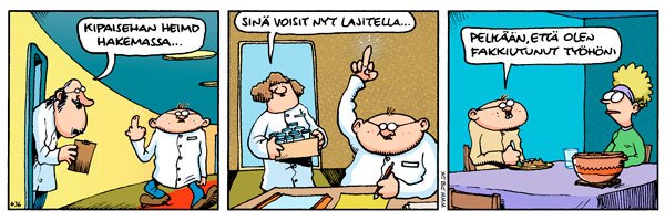 Kahvikuppi - Fakkiintunut työhöni - Fingerpori